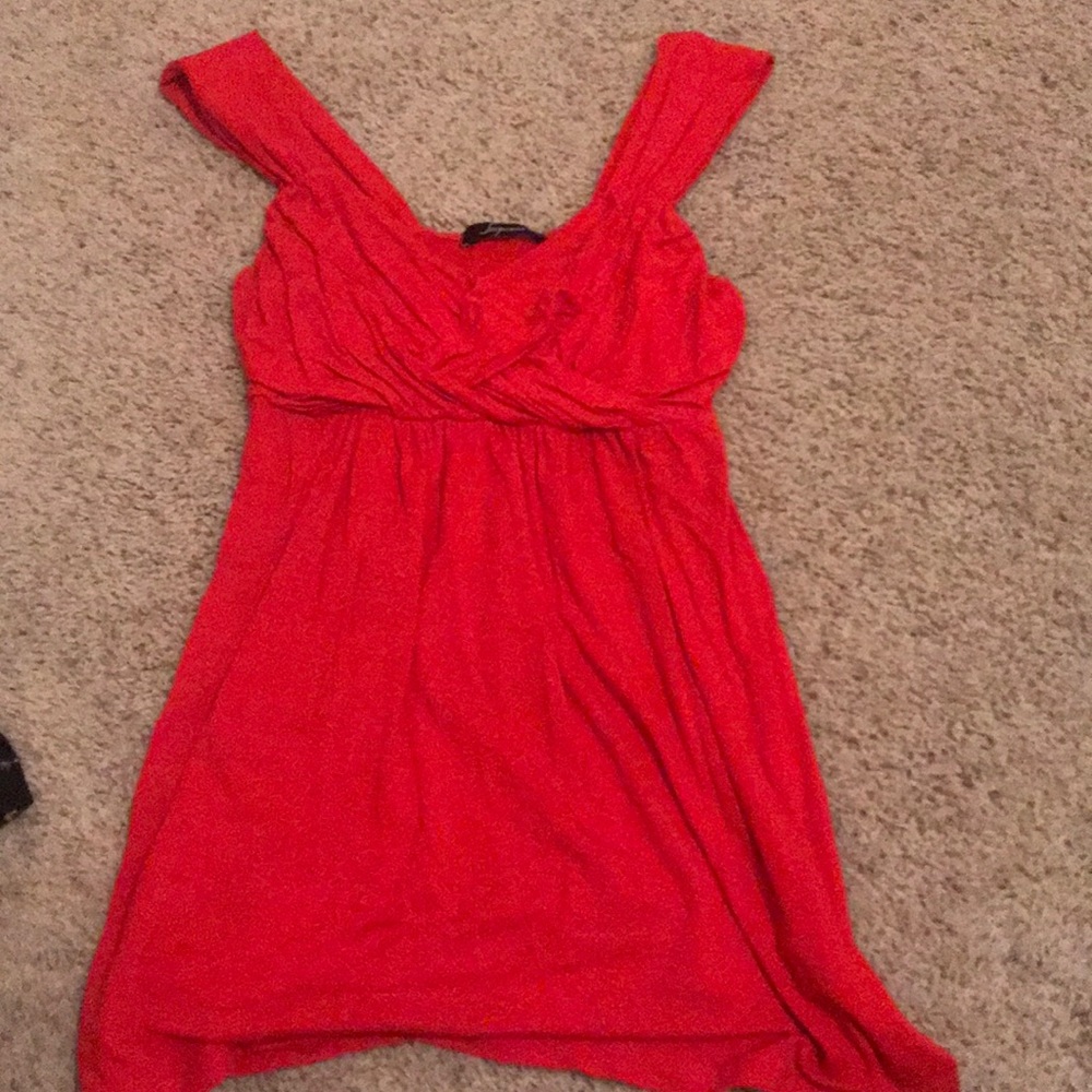 Burnt Orange Dress Tank